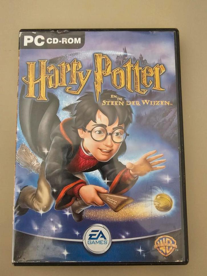 Pc game Harry Potter en de steen der wijzen, Spelcomputers en Games, Games | Pc, Zo goed als nieuw, Avontuur en Actie, 1 speler
