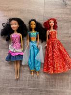 Vintage Disney barbiepoppen barbies Jasmine Ariel prinsessen, Ophalen of Verzenden, Gebruikt, Barbie
