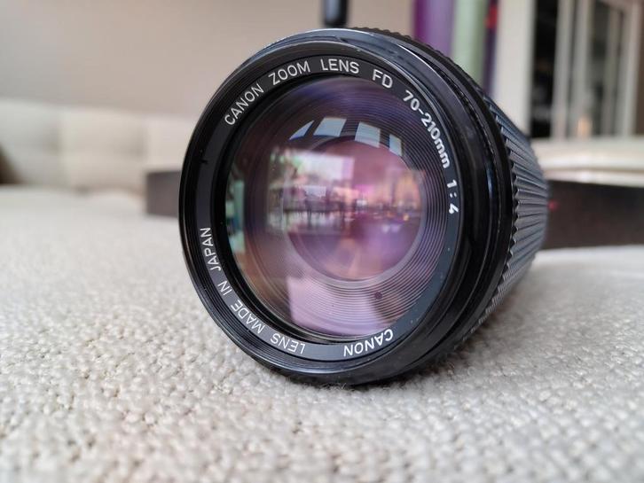 Canon zoomlens (FD mount), Audio, Tv en Foto, Fotocamera's Analoog, Gebruikt, Ophalen of Verzenden