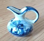 eendebek ewer delftblauw handpainted miniatuur, volgnr 64, Ophalen of Verzenden