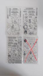 Stempelset met diverse thema's, Verzenden, Nieuw, Materiaal