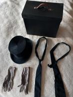 Antiek set begrafenis hoed, Antiek en Kunst, Ophalen of Verzenden