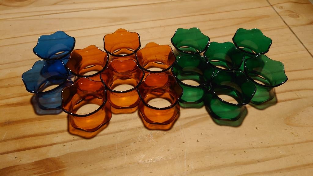 Tupperware Eleganzia Eierdopjes Servetringen NIEUW, Ophalen of Verzenden, Nieuw, Groen, Overige typen