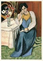 0381 HENRI MATISSE ~ lezende vrouw (1), Verzamelen, Ansichtkaarten | Themakaarten, Verzenden, 1980 tot heden, Ongelopen, Overige thema's