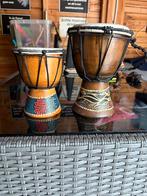 Handgemaakte Djembes uit Senegal, Ophalen of Verzenden, Gebruikt, Trommel