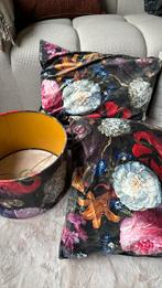 Lampenkap en kussens set, Huis en Inrichting, Ophalen, Zo goed als nieuw, Rond