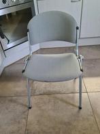 Car kantinestoel bureaustoel  grijze stoel Katwijk jaar 2000, Ophalen, Gebruikt, Eén, Stof