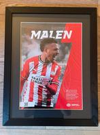 Gesigneerd PSV Portret - Donyell Malen, Ophalen of Verzenden, PSV, Poster, Plaatje of Sticker