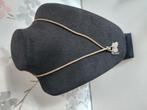 Kettingen roze beige  handtas hanger antieklook, Ophalen of Verzenden, Nieuw, Roze