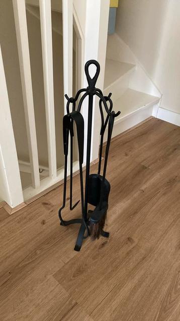 Openhaardset - Schep, Bezem, Tang & Prikstok beschikbaar voor biedingen