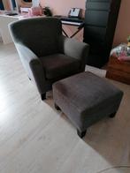 Fauteuil met bijbehorende voetenbank, Gebruikt, Ophalen