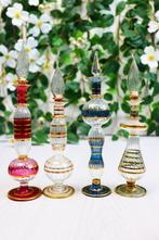 Vintage handgeblazen parfumflesjes, Ophalen of Verzenden, Zo goed als nieuw