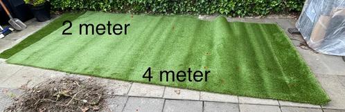 Reststuk kunstgras te koop 4x2 meter (50mm poolhoogte), Tuin en Terras, Gras en Kunstgras, Nieuw, Kunstgras, Minder dan 10 m²