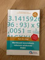 Werkboek Kennisbasis Rekenen-Wiskunde Nieuw, Ophalen of Verzenden, Nieuw, Niet van toepassing