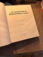 Inleiding Bijbels Hebreeuwse Syntaxis, Ophalen of Verzenden, Gelezen, Jodendom