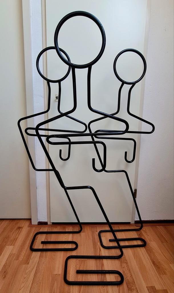 Dressboys popart design kunst kledingrekken zwart uniek, Antiek en Kunst, Antiek | Kleding en Accessoires, Ophalen