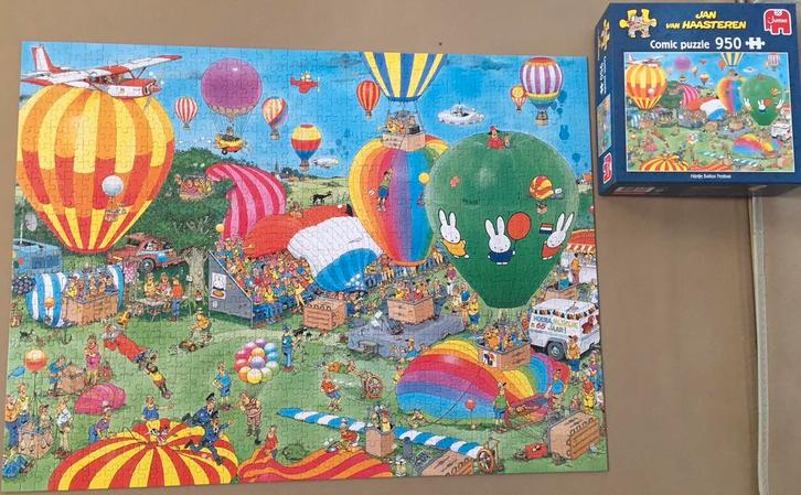 Van Haasteren legpuzzels 950/1000 stukjes, Hobby en Vrije tijd, Denksport en Puzzels, Gebruikt, Legpuzzel, 500 t/m 1500 stukjes