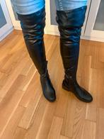 Mooie zwarte overknee laarzen, Hoge laarzen, Verzenden, Zwart, Gedragen