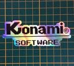 KONAMI Software Retro arcade bartop Holo Sticker Decal, Ophalen of Verzenden, Nieuw, Bedrijf of Vereniging