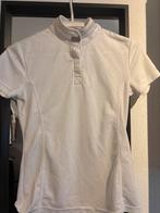 Wit wedstrijdshirt met stras steentjes en pareltjes ., Dieren en Toebehoren, Ophalen, Dressuur, Bovenkleding