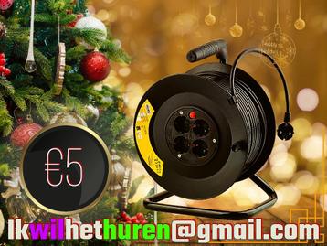 Kerst! Haspel tehuur + evt Party tent 6x3 / statafel etc. beschikbaar voor biedingen