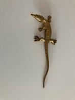 Koperen Hagedis - Decoratief Beeld 22cm, Antiek en Kunst, Antiek | Koper en Brons, Ophalen of Verzenden, Koper