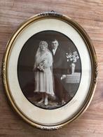 Oud ovalen lijstje, 26x33, Ophalen of Verzenden