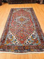 Perzisch Handgeknoopt Hamadan Tapijt. Prachtige kleuren!, 100 tot 150 cm, Perzisch, 200 cm of meer, Ophalen of Verzenden