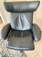 Mooie lederen fauteuil, Huis en Inrichting, Fauteuils, Ophalen, Gebruikt, 50 tot 75 cm, Leer