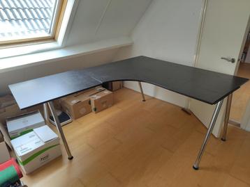 IKEA Galant bureau zwart - afbeelding 1