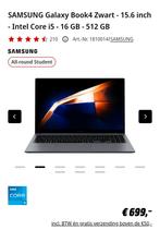 Nieuwe Samsung Galaxy book 4, Computers en Software, Windows Laptops, Ophalen, Nieuw, SSD, Samsung Galaxy Book