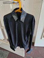Zwarte Western wedstrijblouse maat s, Ophalen of Verzenden, Zo goed als nieuw, Western