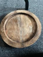 Massief houten schaal, Ophalen, Zo goed als nieuw