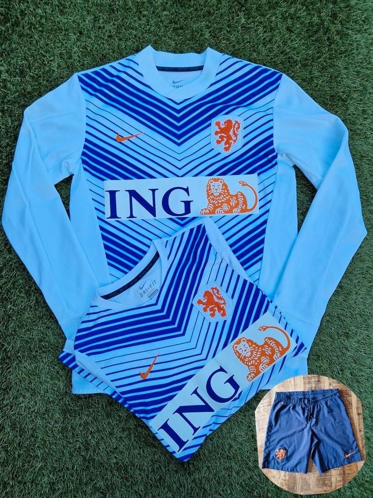 Nederlands elftal pre-match shirt WK2014 Oranje tenue, Kleding | Heren, Sportkleding, Zo goed als nieuw, Voetbal, Maat 48/50 (M)