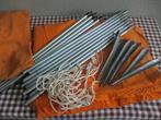 Vintage Windscherm Oranje Retro Kamperen, Caravans en Kamperen, Ophalen of Verzenden, Gebruikt