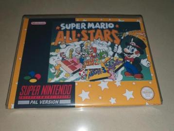 Super Mario All Stars SNES Game Case beschikbaar voor biedingen
