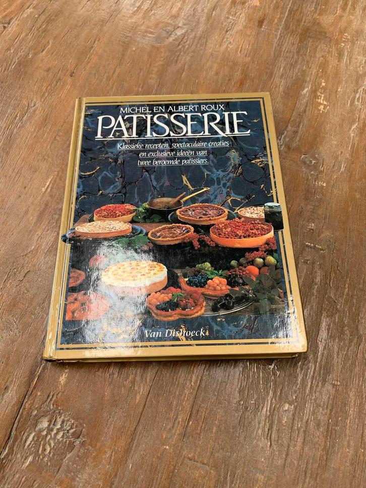 Kookboek Patisserie van Albert en Michel Roux, Boeken, Kookboeken, Zo goed als nieuw, Italië, Ophalen of Verzenden