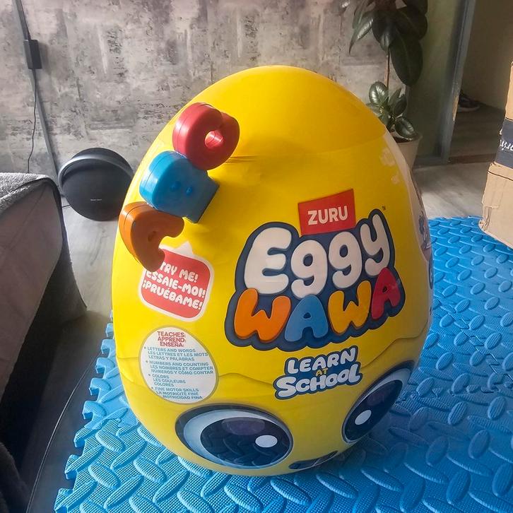 ZURU Eggy Wawa Learn at School, Kinderen en Baby's, Speelgoed | Buiten | Opblaasfiguren, Zo goed als nieuw, Ophalen of Verzenden