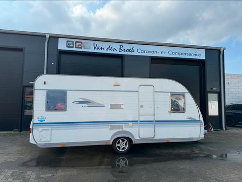 Grote Adria Classica 513UP 2007 voortent optioneel met Mover, Caravans en Kamperen, Caravans, Particulier, tot en met 4, 1000 - 1250 kg