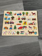 Johntoy Houten Puzzel Boerderij thema 45 x 35 cm, Kinderen en Baby's, Speelgoed | Kinderpuzzels, Ophalen, Zo goed als nieuw