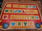 Alfabet Puzzel - Houten Bus, Ophalen of Verzenden, Gebruikt, Puzzelen