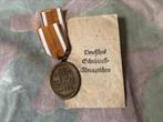 WW2 Schutzwall medaille, Verzamelen, Militaria | Tweede Wereldoorlog, Ophalen of Verzenden, Landmacht, Duitsland, Lintje, Medaille of Wings