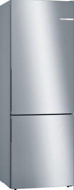 Bosch koelkast KGE49AICA - vrijstaand - RVS, 200 liter of meer, BSH Huishoudapparaten, 60 cm of meer, Met aparte vriezer