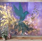 Origineel schilderij – De Dans van de Kolibrie 70x90cm, Huis en Inrichting, Oorspronkelijke maker, Nieuw, Ophalen of Verzenden