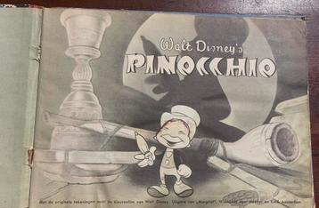 Oude Pinocchio Boek - Walt Disney beschikbaar voor biedingen