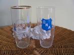 Wateringen * 2 x glas * Gymnastiek vereniging DVS & ONA *, Ophalen of Verzenden, Zo goed als nieuw, Frisdrankglas
