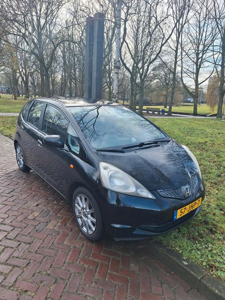 Honda Jazz 1.2 2009 Zwart, Auto's, Honda, Particulier, Jazz, ABS, Airbags, Airconditioning, Bochtverlichting, Boordcomputer, Centrale vergrendeling