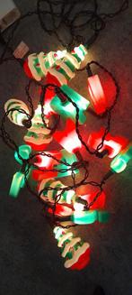 Vintage kerstverlichting kunststof, Ophalen of Verzenden, Zo goed als nieuw