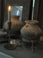 Oide stenen Hoffz kruikje op statief, Ophalen of Verzenden, Zo goed als nieuw