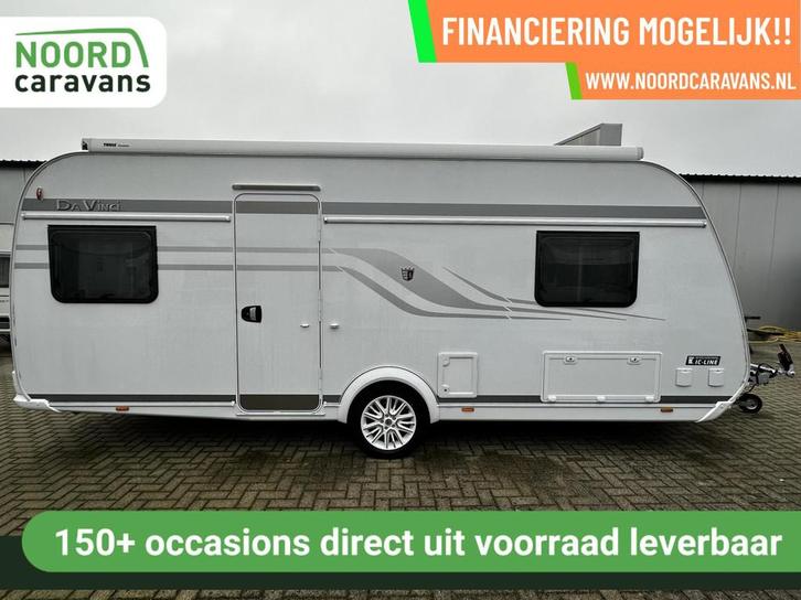 Tabbert DA VINCI 540E, ENKELE BEDDEN, CASS.LUIFEL, FIETSENDR, Caravans en Kamperen, Caravans, Bedrijf, tot en met 4, 1250 - 1500 kg